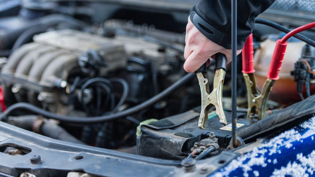 Old car battery